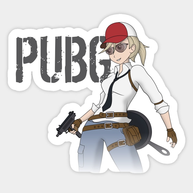 Battlegrounds Ready Sticker by ProfessorBasil